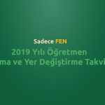 Sadece Fen 7. Sınıf Deneme 1