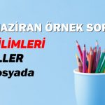 2020 Eylül Ayı Fen Bilimleri Telafi Planları