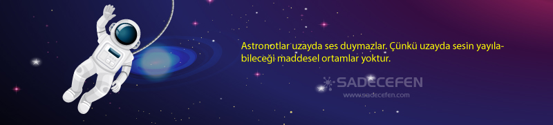 Uzayda astronot